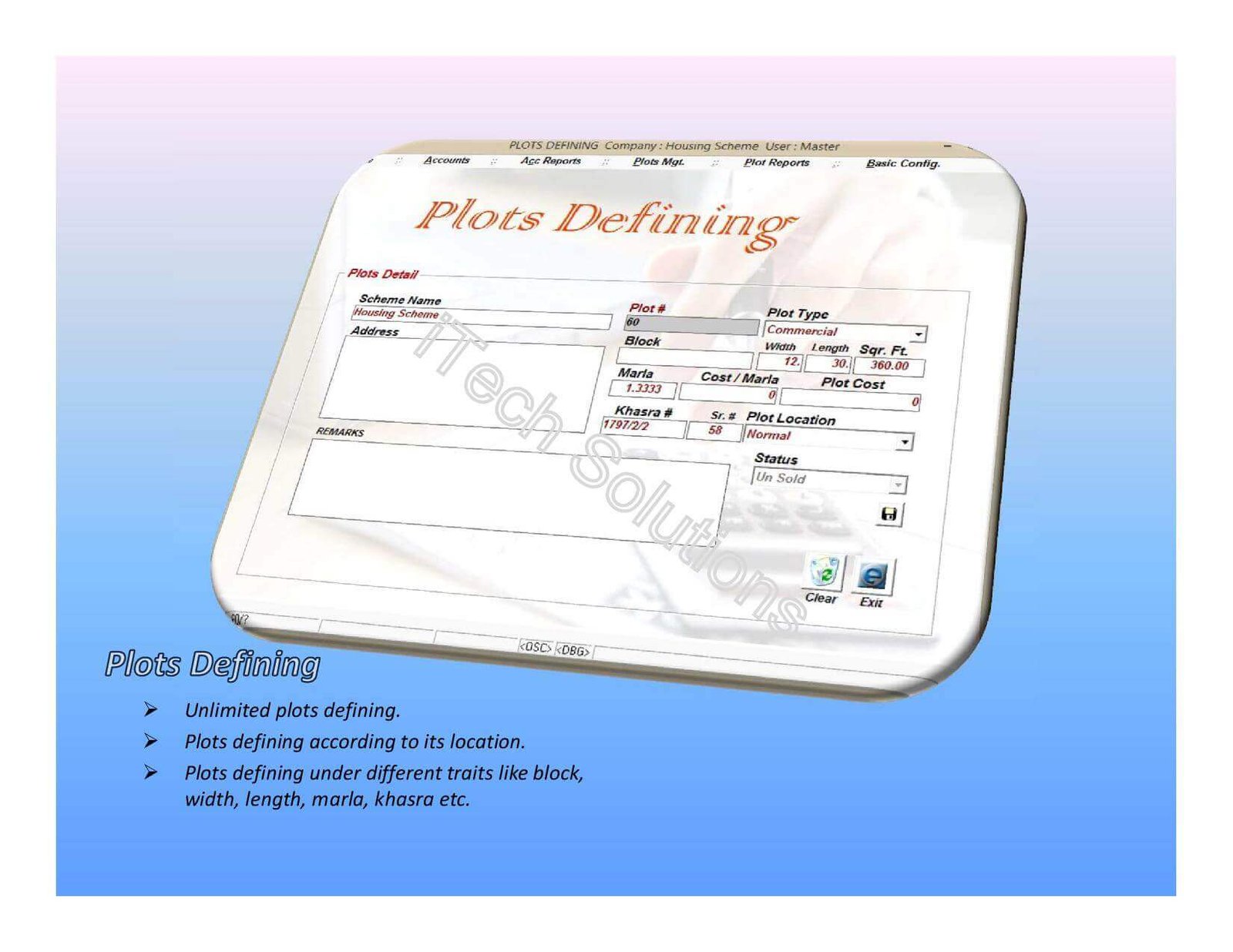 Plots Defining
