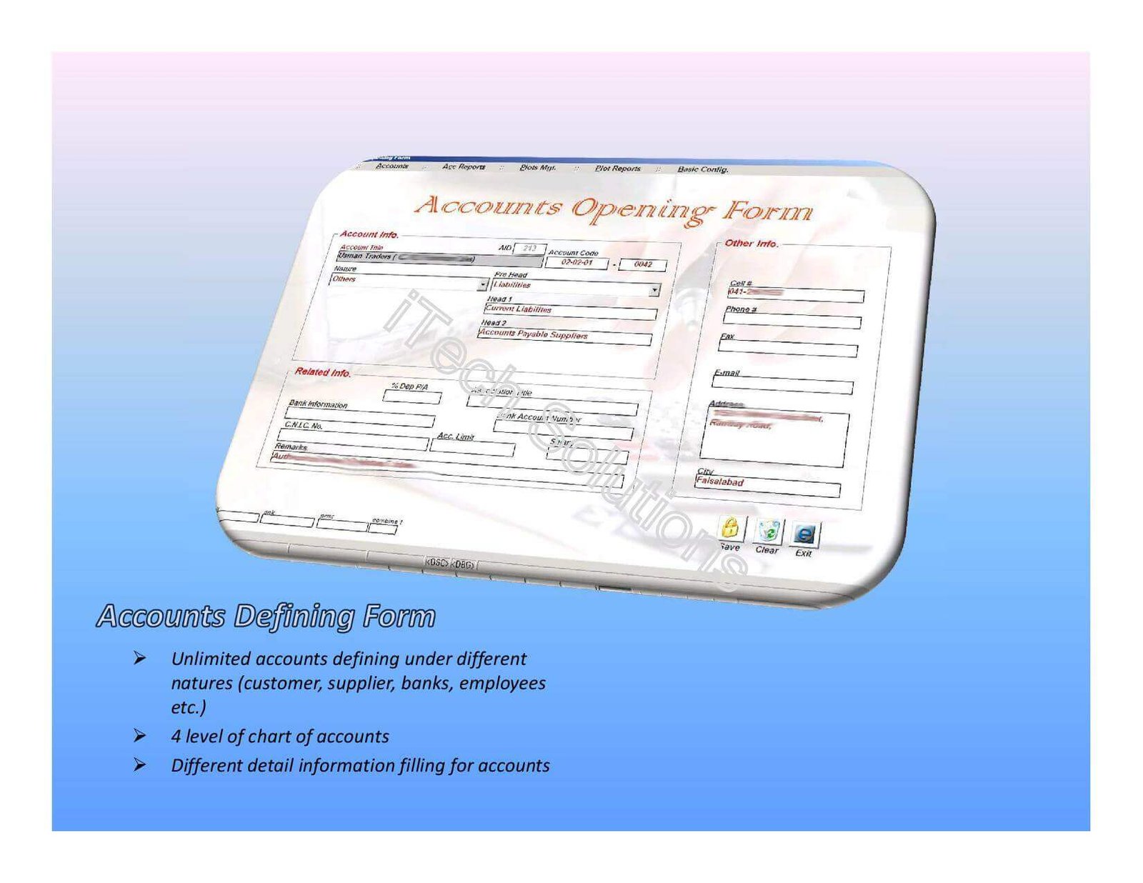 Accounts Defining