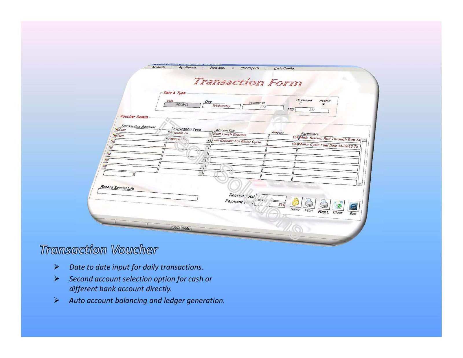 Transaction Form