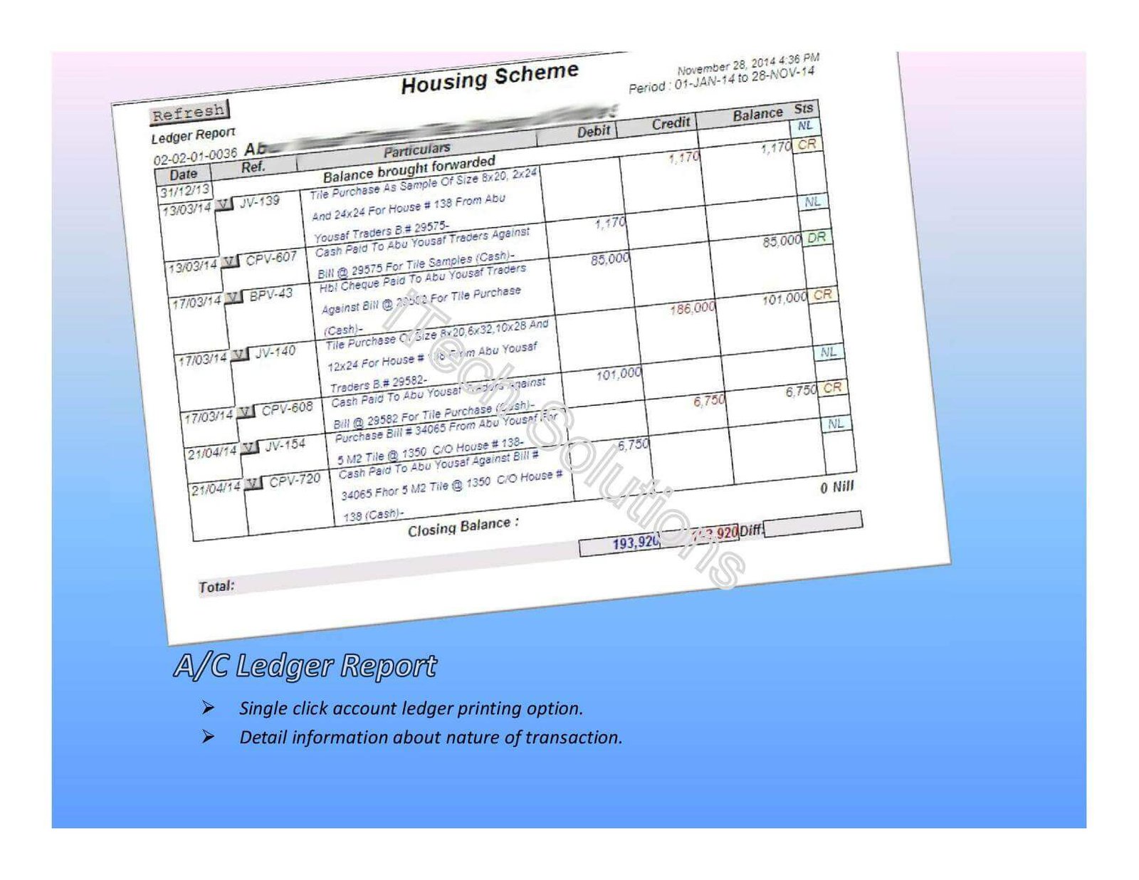 Account Statement